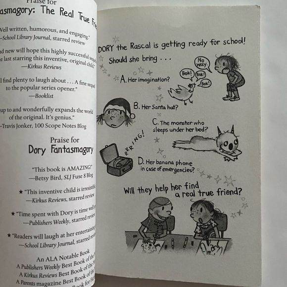 Abby Hanlon Dory Fantasmagory: The Real True Friend - Picture 3 of 6